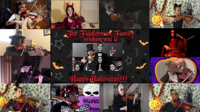 Fiddlermans Addams Family Halloween Project смотреть онлайн