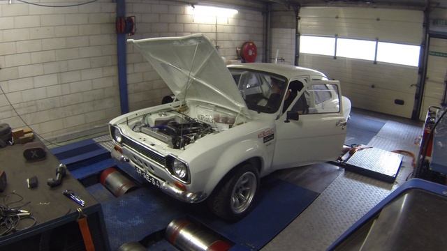 Ford Escort Mk1 Duratec engine dyno KMS MP25 смотреть онлайн