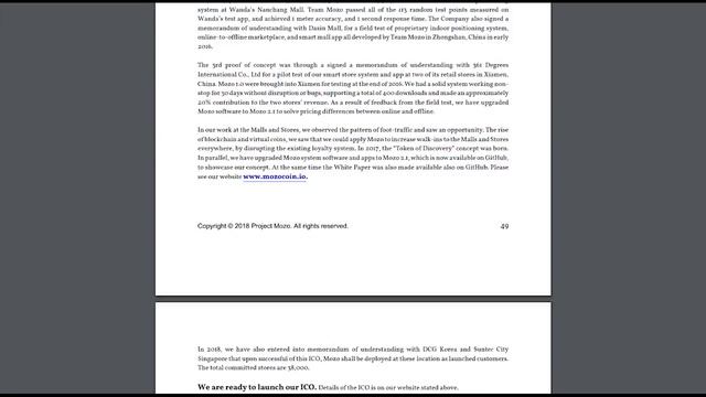 Mozo обзор WhitePaper смотреть онлайн