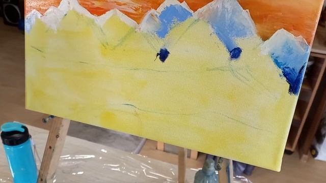 Обои вместо холста? Как оформить акварель. Новые картины, идеи, покупки смотреть онлайн