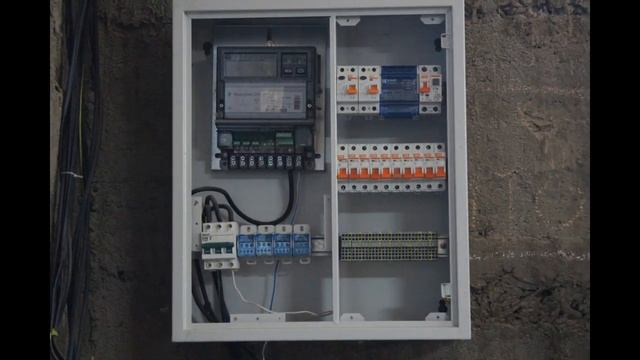 Расключение электрораспределительного щита смотреть онлайн
