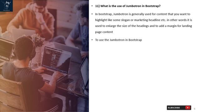 Bootstrap Interview Questions and Answers | Top Best 23 Q&A | Bootstrap Interview Tips смотреть онлайн
