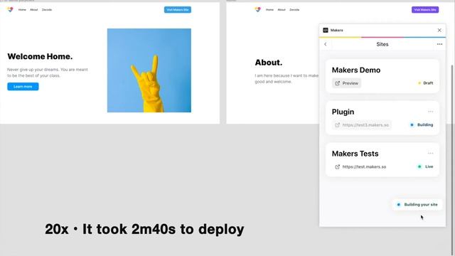 Deploy Figma designs to your custom domain automatically. No code required. смотреть онлайн