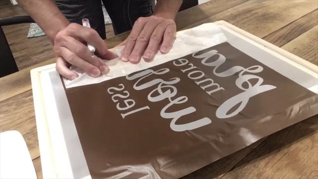 Cricut + Speedball Ink Silk Screen Frame + Chalkology™ Ink смотреть онлайн