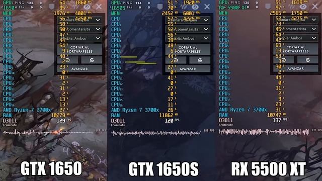 ?La mejor grafica de entrada?? RX 5500xt vs Gtx1650 vs Gtx 1650super ????? смотреть онлайн