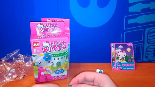 Hello Kitty - подделка под Лего от JLB Jia Li Bo toys смотреть онлайн