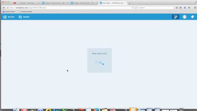 Wordpress 4 - Adding Pages смотреть онлайн