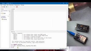 Урок 2.  ESP32 MicroPython.  Первая программа.