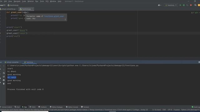 Python Tutorial For Beginners - #33. Parameters in Python смотреть онлайн