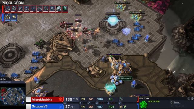 StarCraft 2: AI vs AI - Grandmaster vs Pro Bots! смотреть онлайн