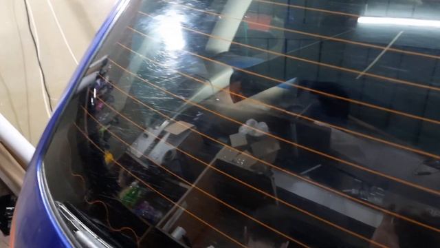 Тонировка задней полусферы без разбора дверных карт Лада Калина смотреть онлайн
