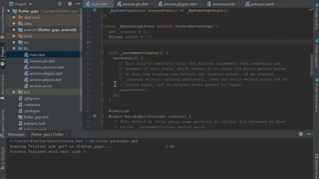 Dart Flutter Android App calling ServiceStack gRPC .NET Core Services смотреть онлайн