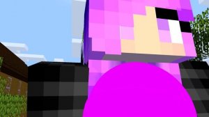 Giantess Growth + Tiny Growth Battle - Minecraft Animation