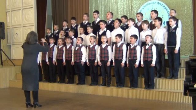 Хор пятигорских школ - "Весенняя" / "Песенка о капитане" смотреть онлайн