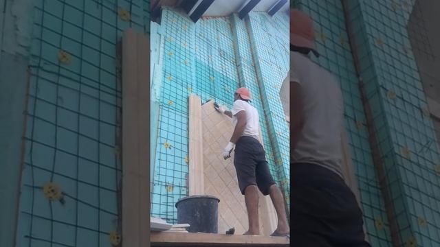 Облицовка фасада дагестанским камнем смотреть онлайн