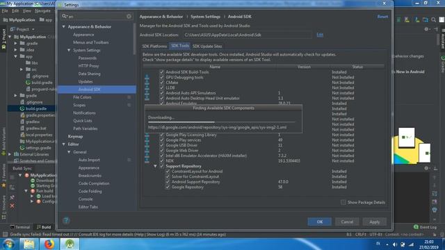 Instalasi android studio part 2 download sdk смотреть онлайн