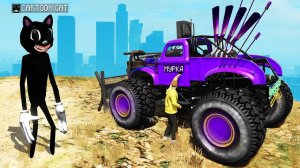 УГНАЛ ВСЕ МАШИНЫ МУЛЬТЯШНОГО КОТА В ГТА 5 МОДЫ! КАРТУН КЭТ! ОБЗОР МОДА В GTA 5! ВИДЕО ГТА ИГРЫ MODS