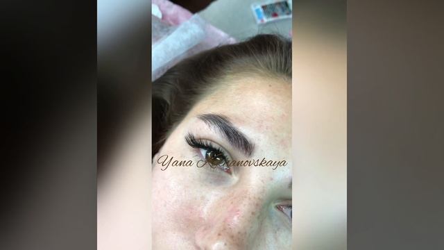 Наращивание ресниц 2D L-изгиб, eyelash extensions Russian lashmaker Moscow смотреть онлайн