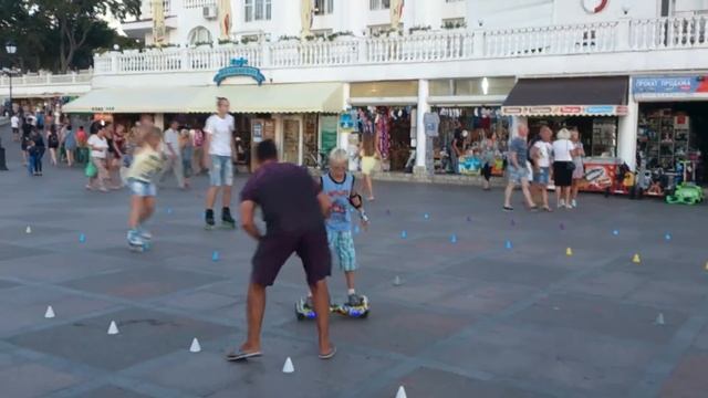 Гироскутер.Как научиться кататься за 3 минуты на Гироборде смотреть онлайн