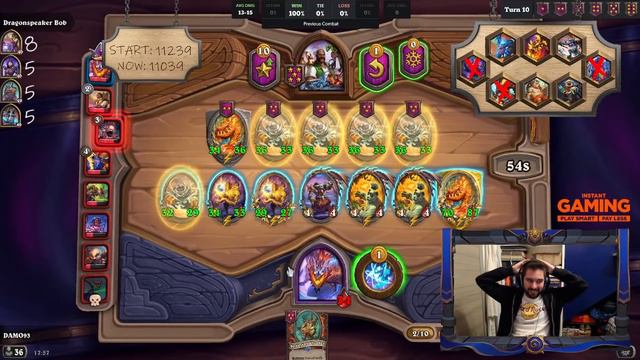 TRUE PIRATES BOARD | Hearthstone Battlegrounds funny moments №187 смотреть онлайн
