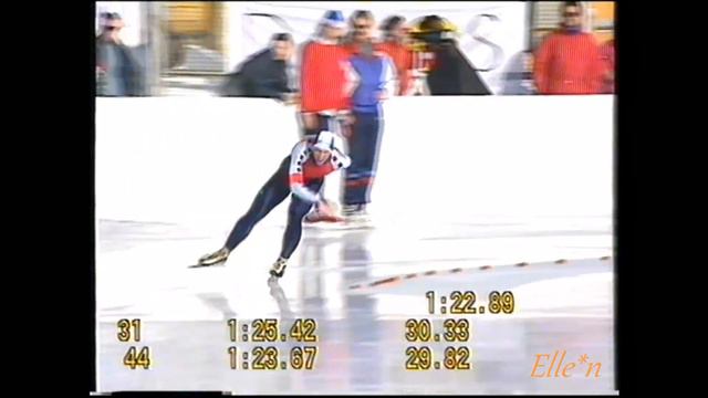 World Cup Davos 11-1-1992 (500, 1000, 1500 m, prize giving ceremony) смотреть онлайн