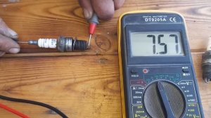 как проверит мультиметром свечей зажигания с сопротивлением тестером