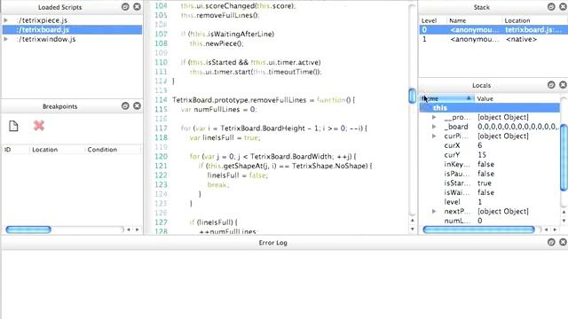 Qt 4.5: Debugging with Qt Script смотреть онлайн