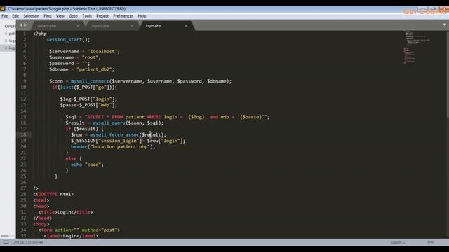 Formation php - Les sessions - création page Login et Logout(Darija) смотреть онлайн
