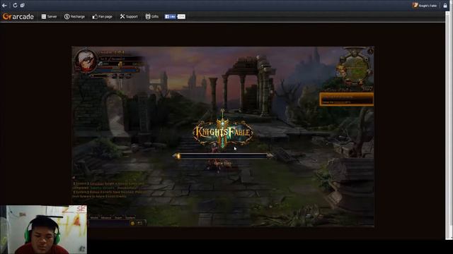 Play Browser Game Knights Fable #18 "Loading Screen" смотреть онлайн