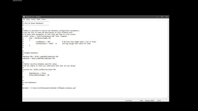 Optimik 4 - Install Firebird 3 server and connecting other computers/clients смотреть онлайн