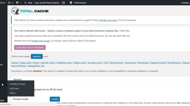 W3 Total Cache Clean Uninstall | Wordpress Plugin смотреть онлайн