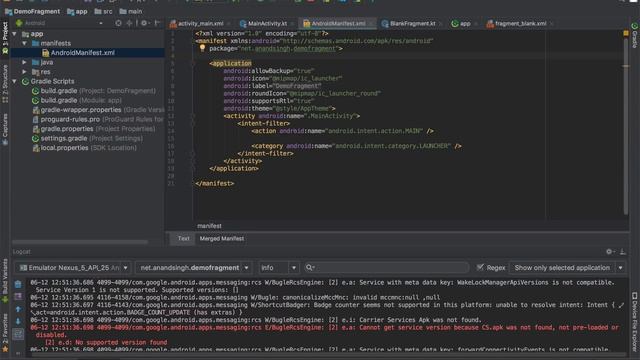Android with Kotlin tutorial in Hindi #6: Fragment Lifecycle смотреть онлайн