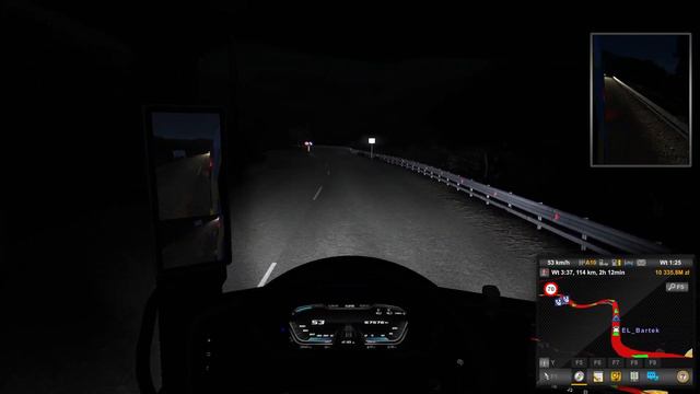 NOCNE JAZDY W DESZCZU - Hogaty i Bartek w Euro Truck Simulator 2 - West Balkans #03 смотреть онлайн
