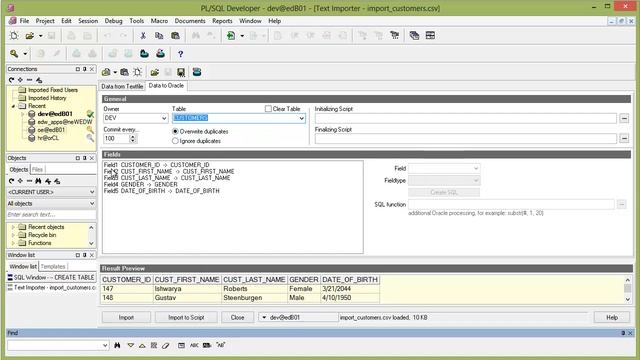How To Perform A Text Import With PL/SQL Developer смотреть онлайн
