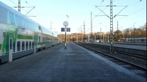 Finland: Passenger Trains at Helsinki Central Railway Station