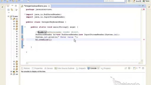 How to read Integer value from keyboard in java? смотреть онлайн