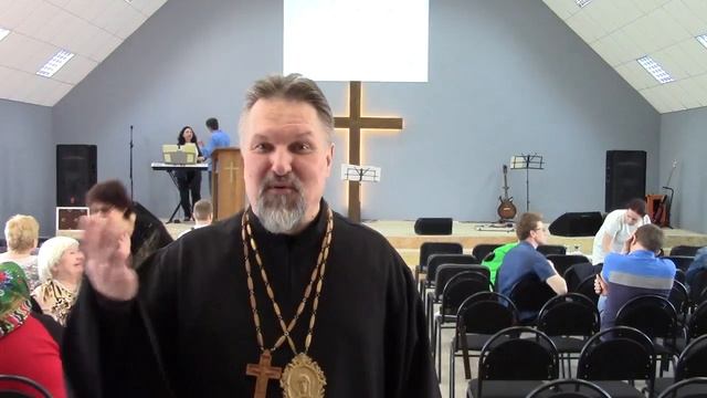 2018.04.15 Богослужение в церкви Слово Жизни г.Коломна с участием архиепископа Сергея Журавлева (05 смотреть онлайн