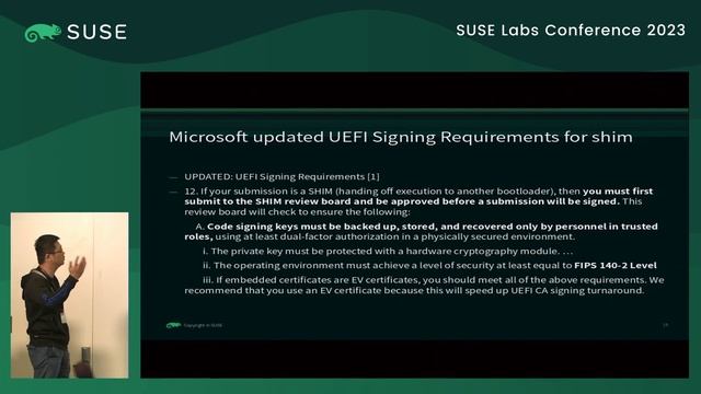 Joey Lee SUSE shim and things related to it смотреть онлайн