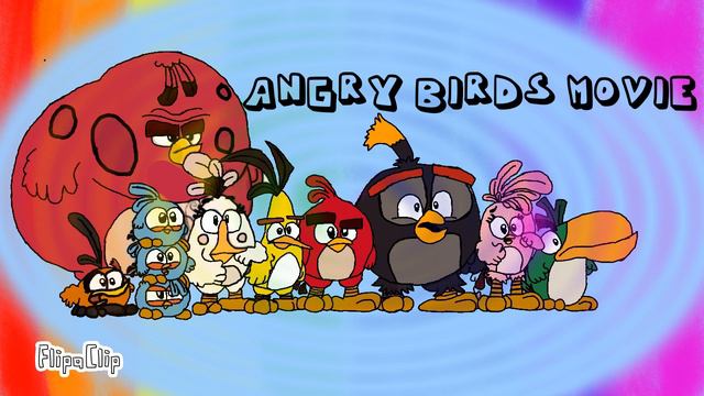 Angry Birds movie fanart смотреть онлайн