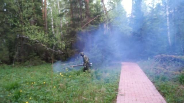 Обработка участка от комаров. смотреть онлайн