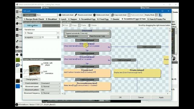 Smile Game Builder Tutorial #33: Advanced Crafting - Cooking смотреть онлайн