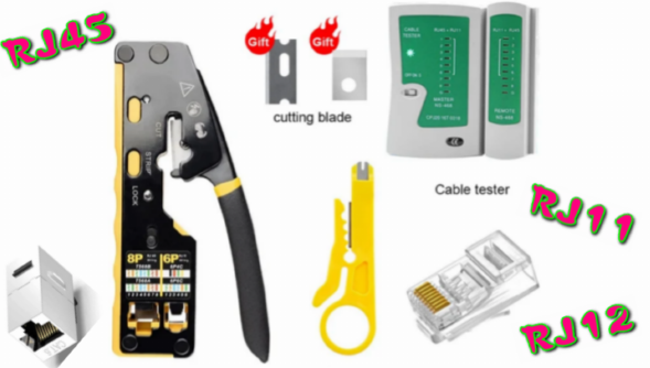 Набор для Видеонаблюдения Пресс-Клещи