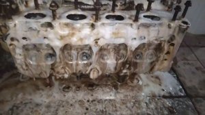 Azelit против грязной ГБЦ.