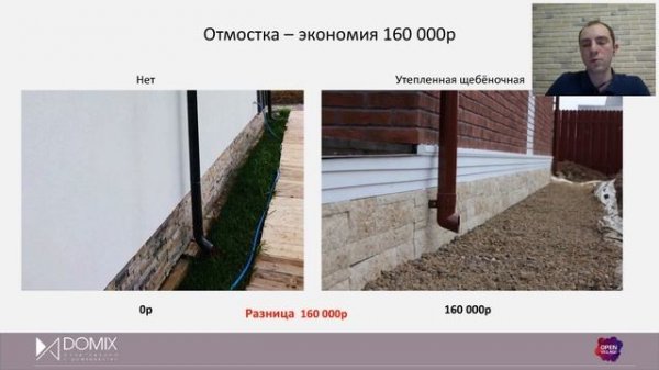 Экономия при строительстве дома. Положительный и отрицательный опыт на примере проекта АСК Domix