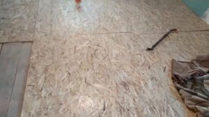 осб 3 на черновой пол,под линолеум