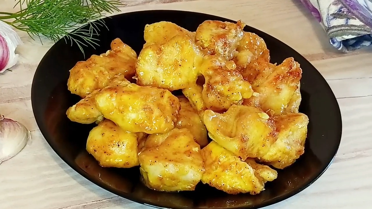 Мясо ТАЕТ во рту как МАСЛО - БАРХАТНОЕ куриное филе Вкусный Быстрый рецепт курицы в чесночном соусе смотреть онлайн