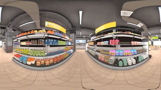 Freddy Fazbear Ur Ur Ur Meme 360° - Supermarket | 4K VR 360 Video
