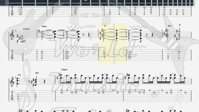 Johnson, Eric Desert Rose GUITAR 2 TAB смотреть онлайн