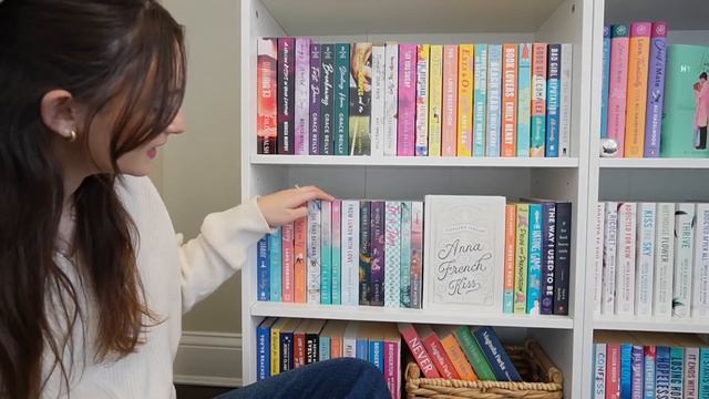 building & organizing my ✨DREAM LIBRARY✨ library tour + showing you every book i own! смотреть онлайн