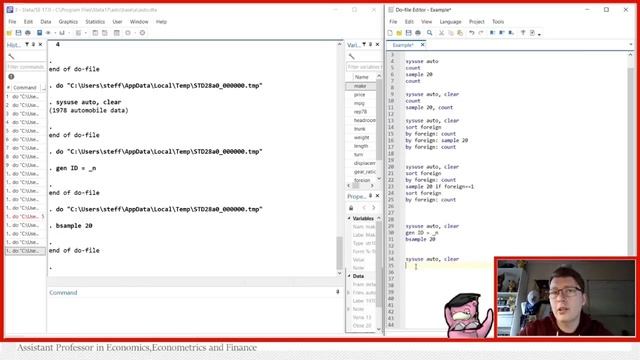 Stata - How to sample and randomize? смотреть онлайн